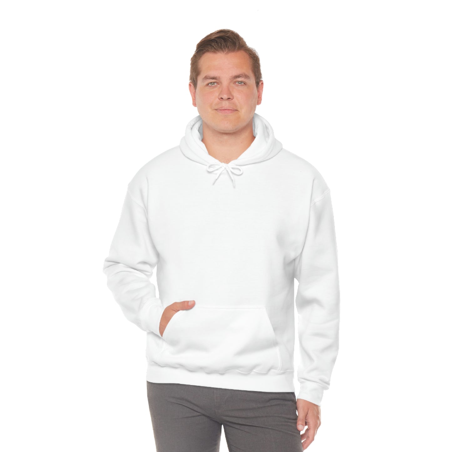 Zen Cat Sanctuary | Unisex Heavy Blend™ Hooded Sweatshirt with White Logo | Available in 8 Colors!