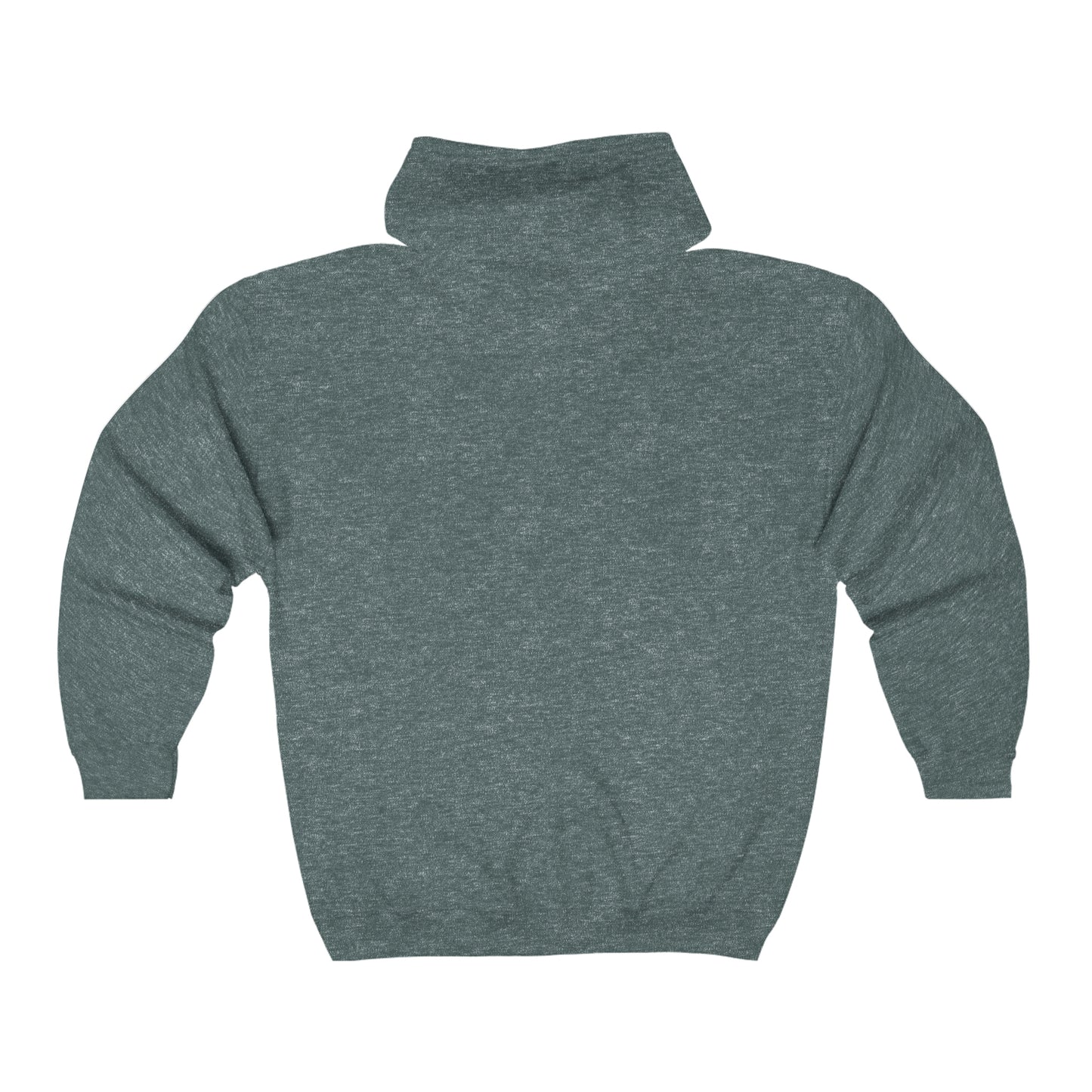 Zen Cat Sanctuary | Unisex Heavy Blend™ Full Zip Hooded Sweatshirt with White Logo | Available in 4 Colors!