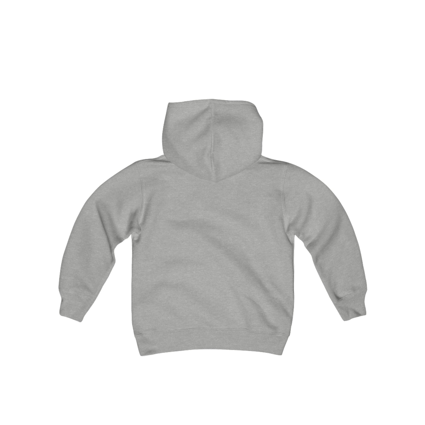 Zen Cat Sanctuary | Youth Heavy Blend Hooded Sweatshirt with White Logo | Available in 16 Colors!