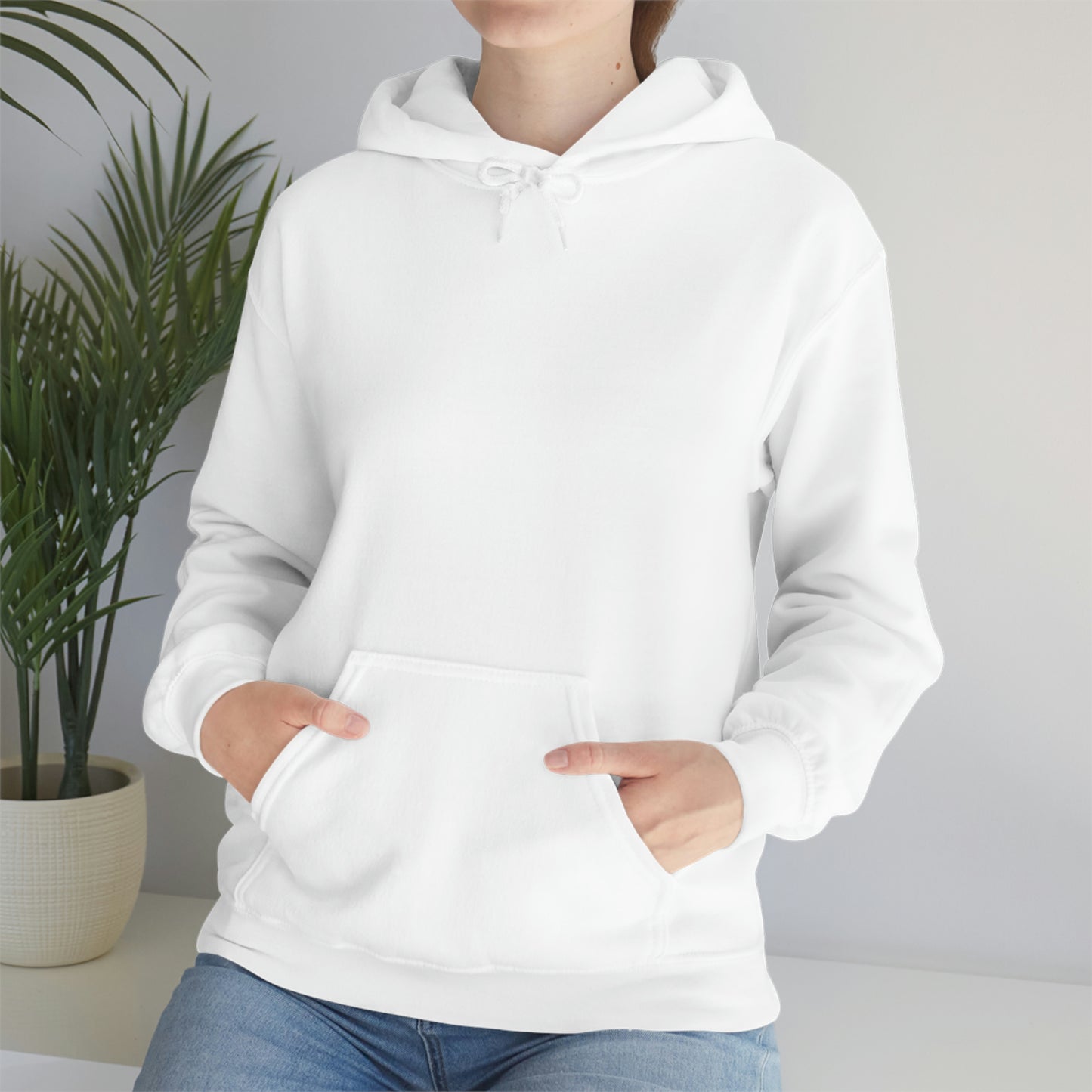 Zen Cat Sanctuary | Unisex Heavy Blend™ Hooded Sweatshirt with White Logo | Available in 8 Colors!