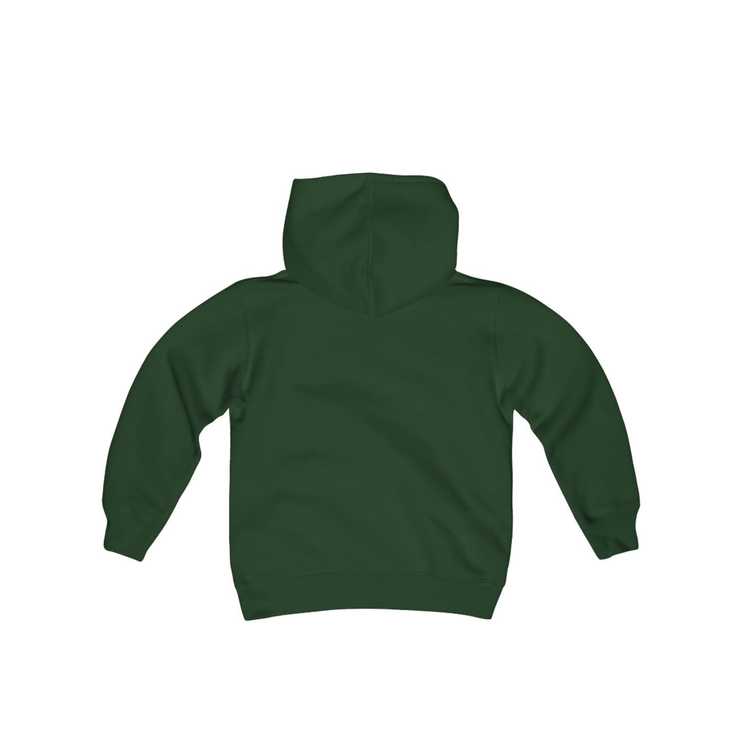 Zen Cat Sanctuary | Youth Heavy Blend Hooded Sweatshirt with White Logo | Available in 16 Colors!