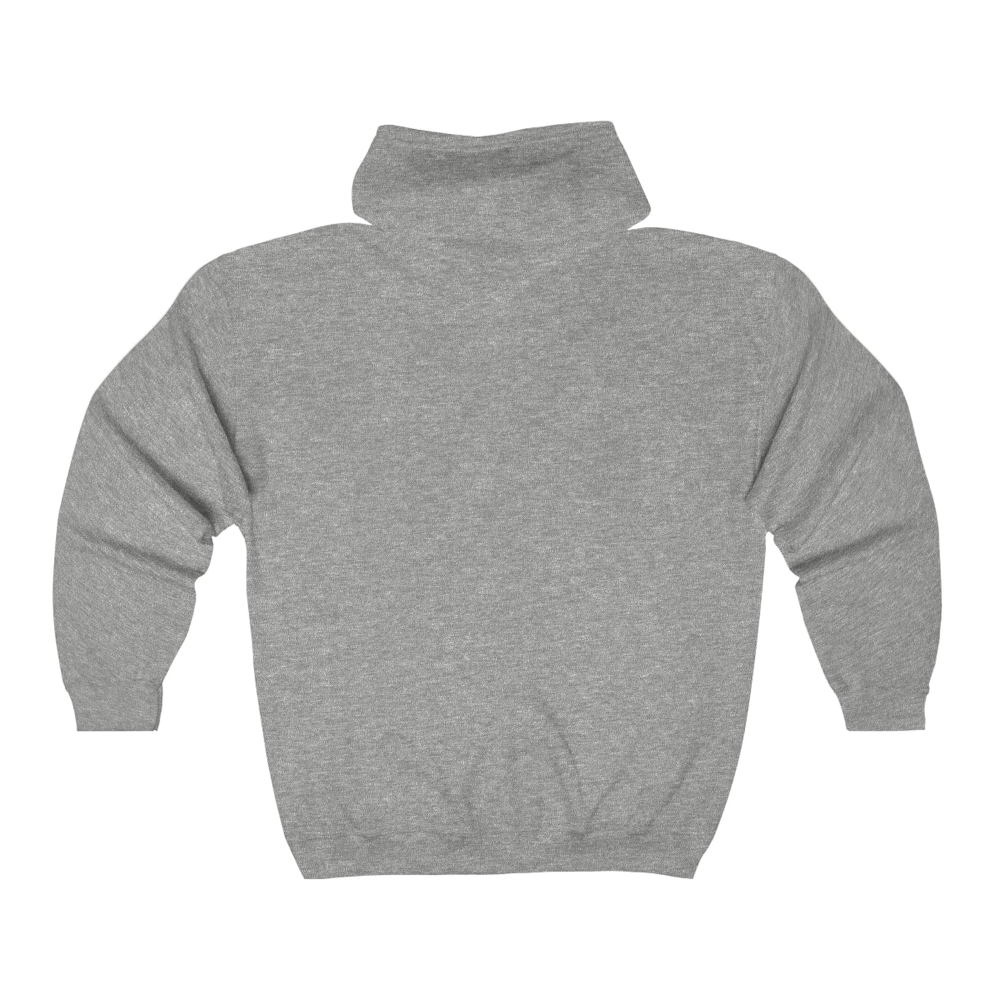 Zen Cat Sanctuary | Unisex Heavy Blend™ Full Zip Hooded Sweatshirt with White Logo | Available in 4 Colors!