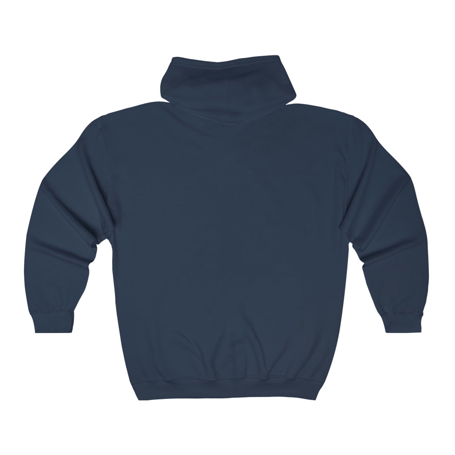 Zen Cat Sanctuary | Unisex Heavy Blend™ Full Zip Hooded Sweatshirt with White Logo | Available in 4 Colors!