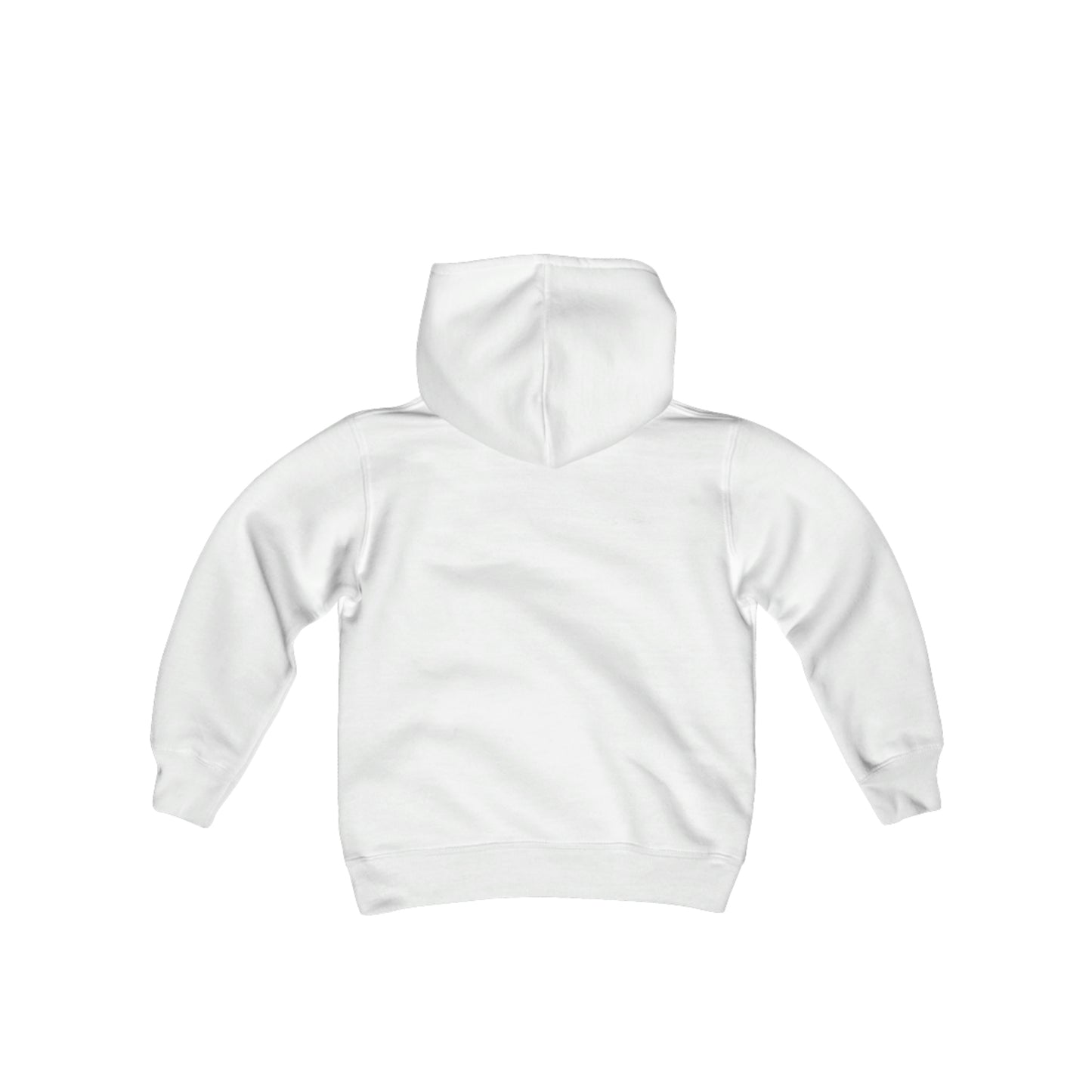 Zen Cat Sanctuary | Youth Heavy Blend Hooded Sweatshirt with White Logo | Available in 16 Colors!