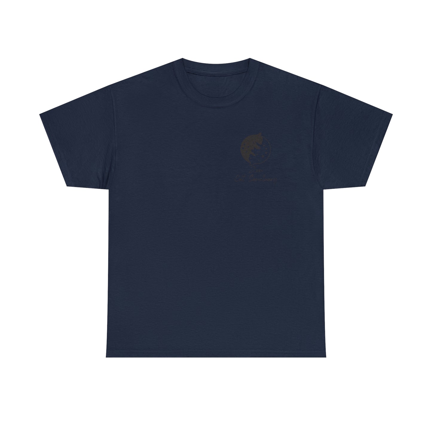 Zen Cat Sanctuary | Classic Tee with Black Logo | Available in 12 Colors!