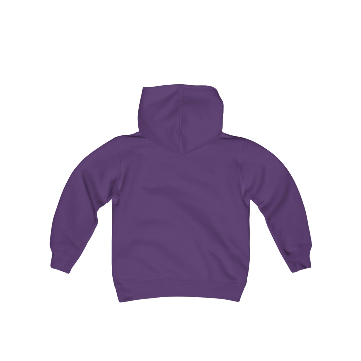 Zen Cat Sanctuary | Youth Heavy Blend Hooded Sweatshirt with White Logo | Available in 16 Colors!