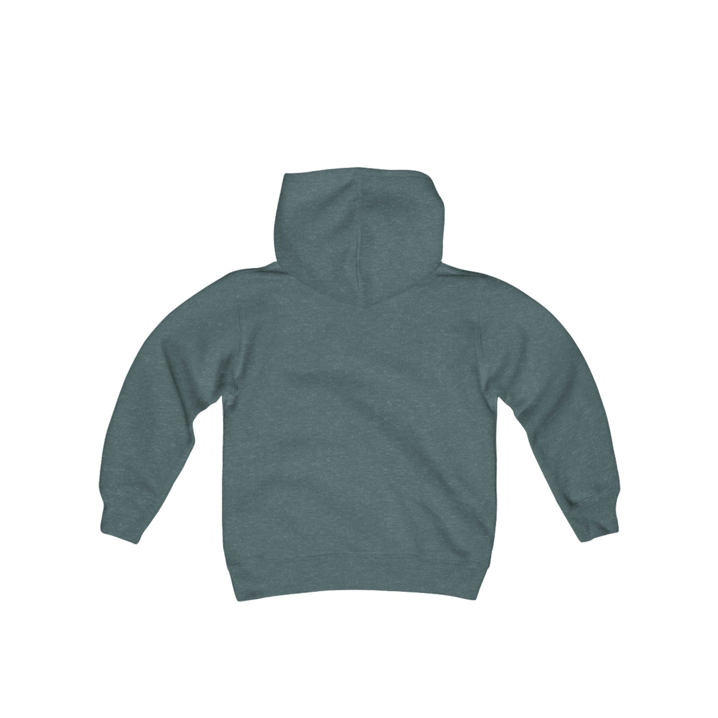 Zen Cat Sanctuary | Youth Heavy Blend Hooded Sweatshirt with White Logo | Available in 16 Colors!