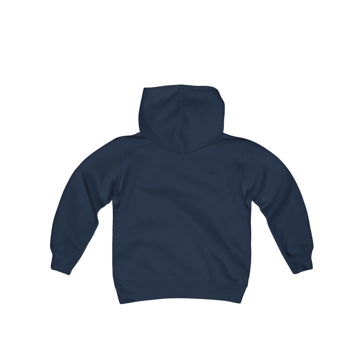 Zen Cat Sanctuary | Youth Heavy Blend Hooded Sweatshirt with White Logo | Available in 16 Colors!