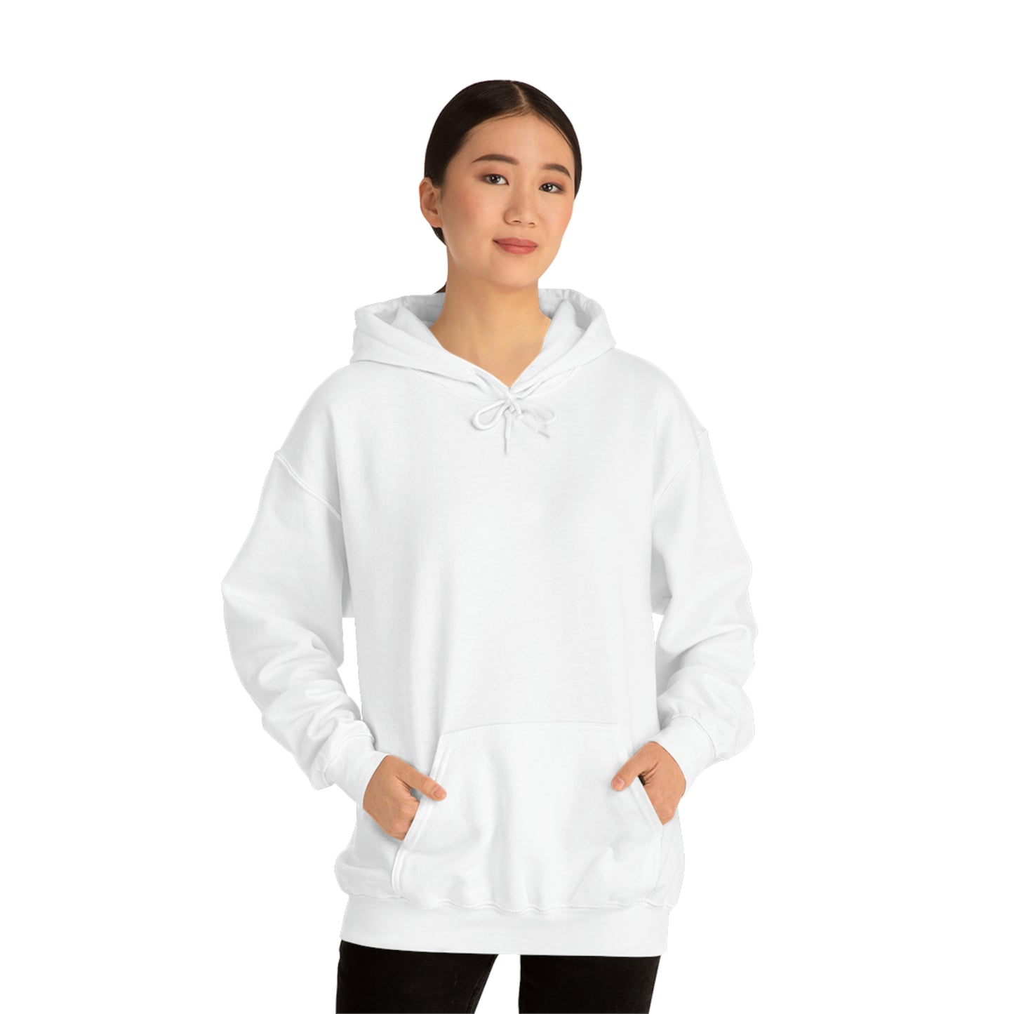 Zen Cat Sanctuary | Unisex Heavy Blend™ Hooded Sweatshirt with White Logo | Available in 8 Colors!