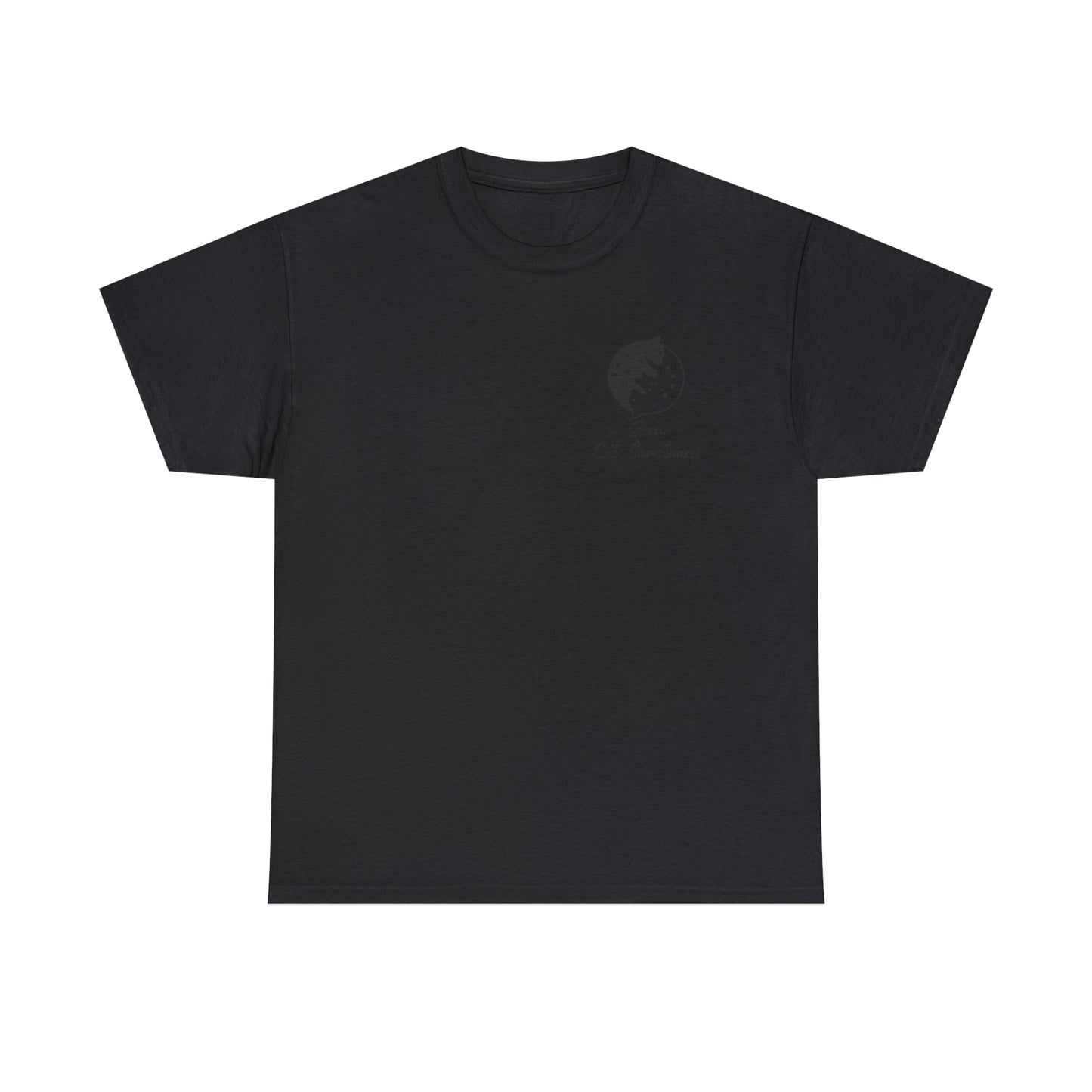 Zen Cat Sanctuary | Classic Tee with Black Logo | Available in 12 Colors!