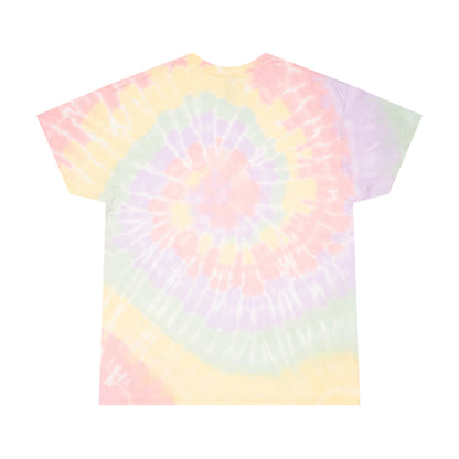 Zen Cat Sanctuary | Tie-Dye Tee, Spiral with White Logo | Available in 2 Colors!