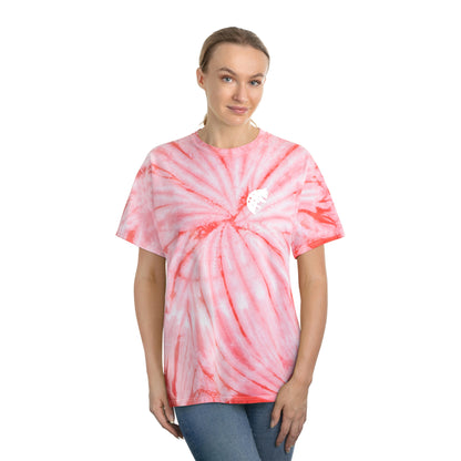 Zen Cat Sanctuary | Tie-Dye Tee, Cyclone with White Logo | Available in 4 Colors!