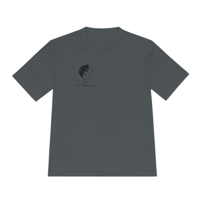 Zen Cat Sanctuary | Unisex Moisture Wicking Tee with Black Logo | Available in 12 Colors!